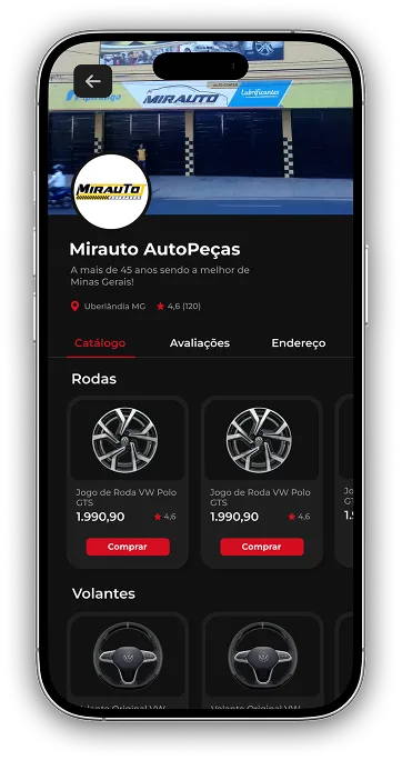 Profissional automotivo conectado à ModCar